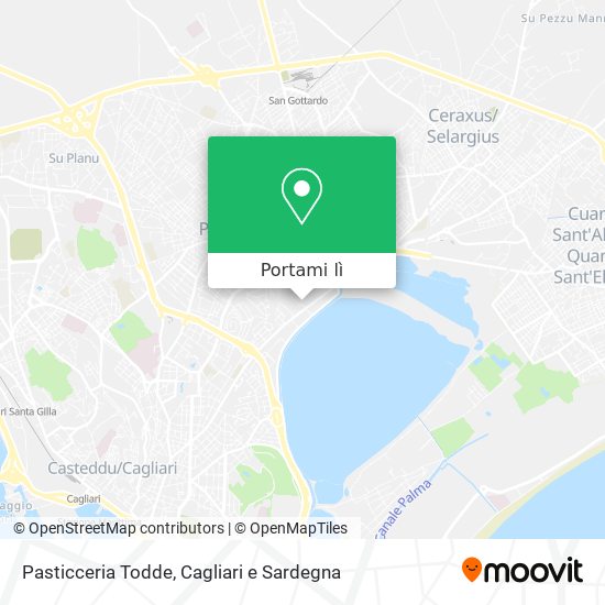 Mappa Pasticceria Todde