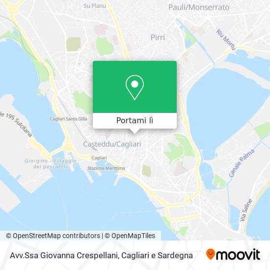 Mappa Avv.Ssa Giovanna Crespellani