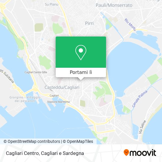 Mappa Cagliari Centro