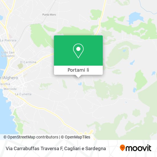Mappa Via Carrabuffas Traversa F