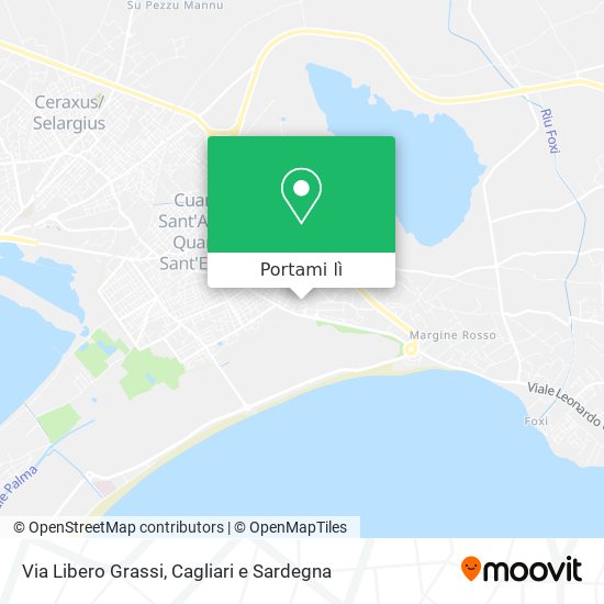 Mappa Via Libero Grassi