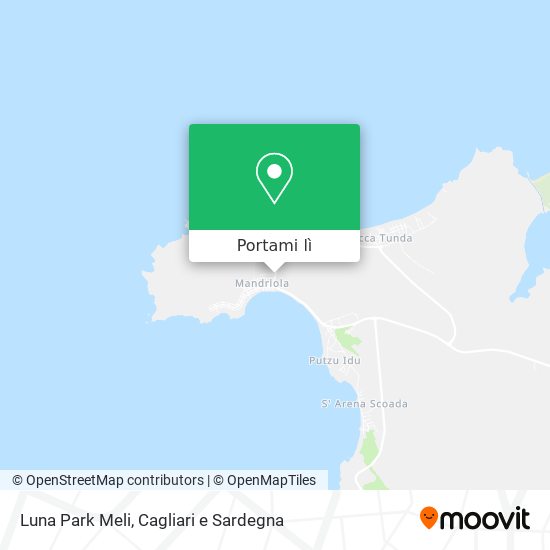 Mappa Luna Park Meli