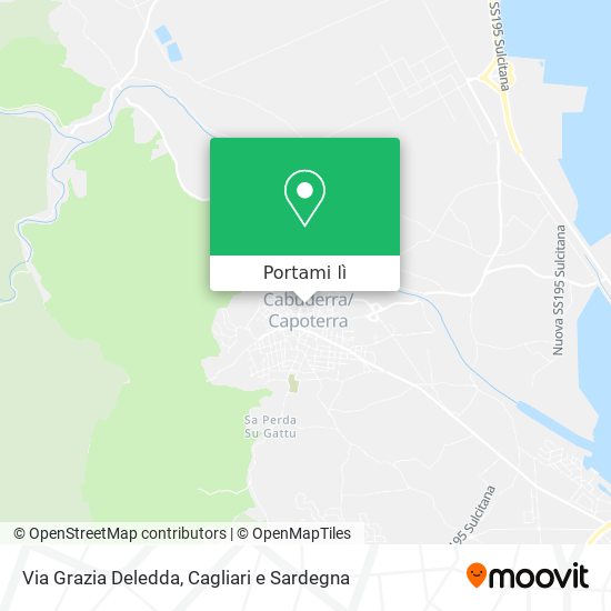 Mappa Via Grazia Deledda