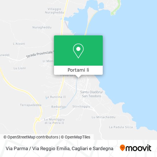 Mappa Via Parma / Via Reggio Emilia