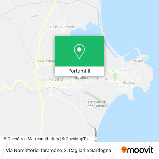 Mappa Via Nomintorio Taramone, 2
