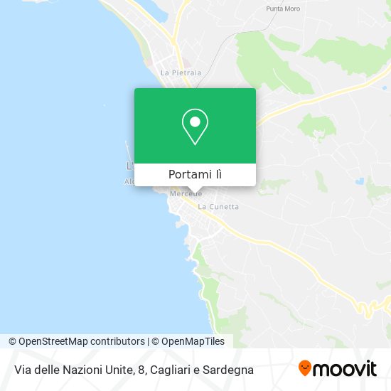 Mappa Via delle Nazioni Unite, 8