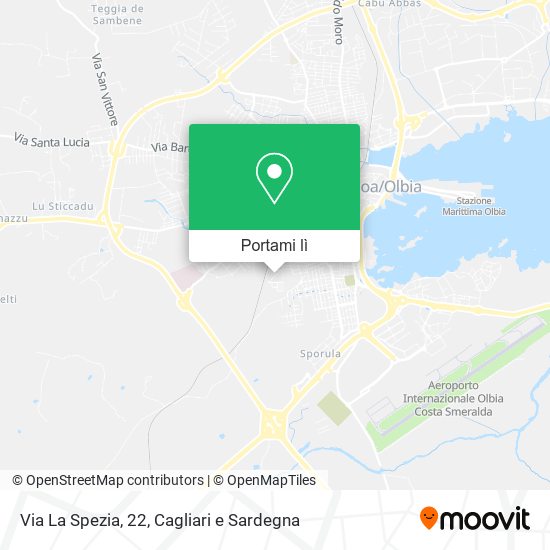 Mappa Via La Spezia, 22