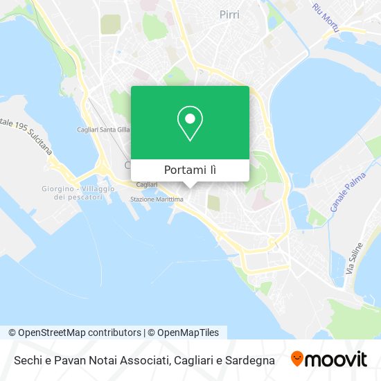Mappa Sechi e Pavan Notai Associati