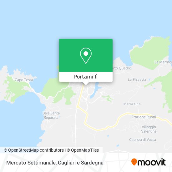 Mappa Mercato Settimanale