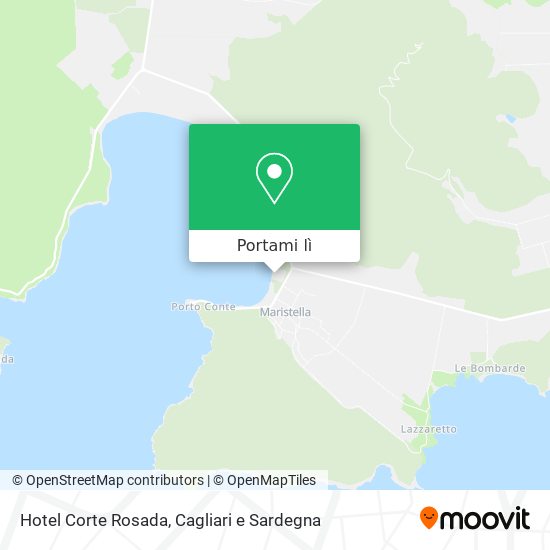 Mappa Hotel Corte Rosada