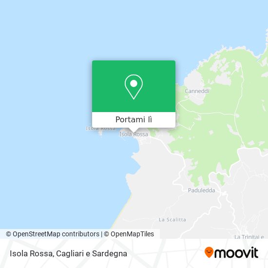 Mappa Isola Rossa