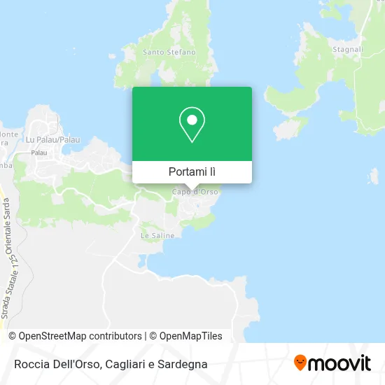 Mappa Roccia Dell'Orso