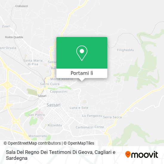 Mappa Sala Del Regno Dei Testimoni Di Geova