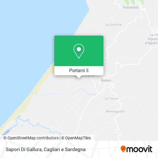 Mappa Sapori Di Gallura