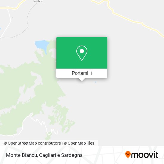 Mappa Monte Biancu