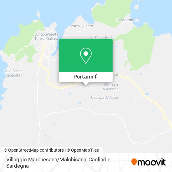 Mappa Villaggio Marchesana / Malchisana