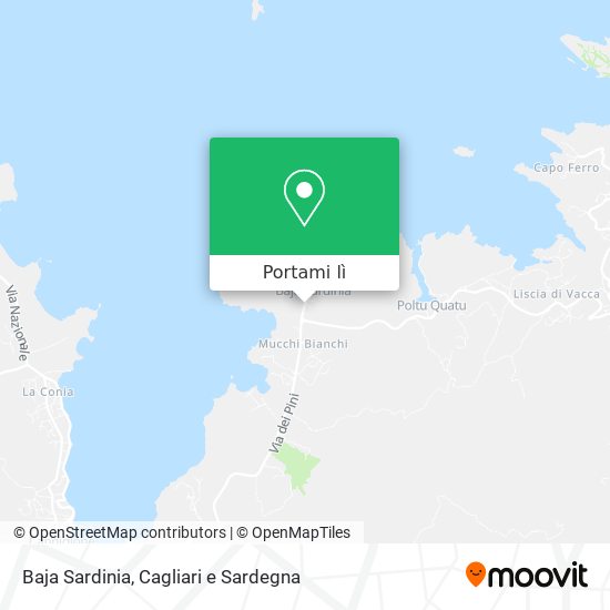 Mappa Baja Sardinia