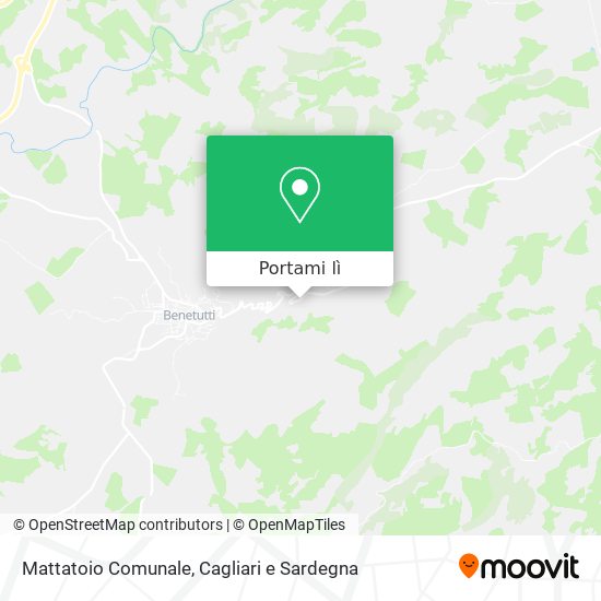 Mappa Mattatoio Comunale