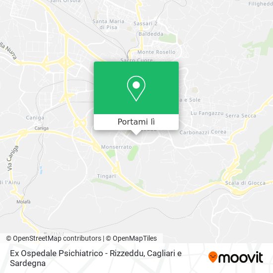 Mappa Ex Ospedale Psichiatrico - Rizzeddu