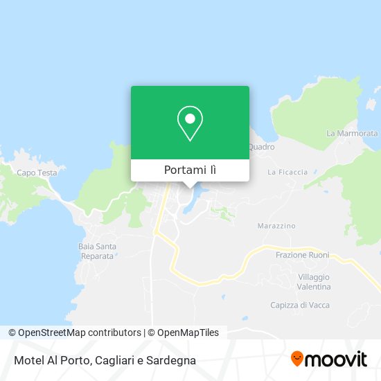 Mappa Motel Al Porto