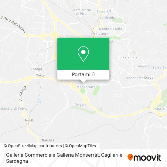 Mappa Galleria Commerciale Galleria Monserràt