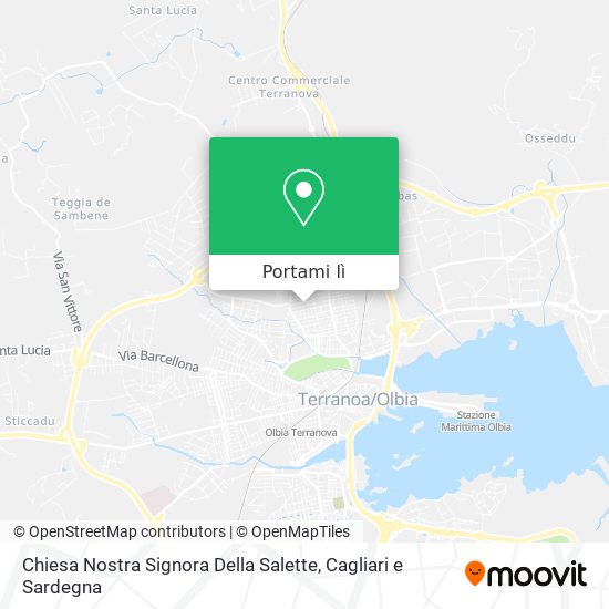 Mappa Chiesa Nostra Signora Della Salette