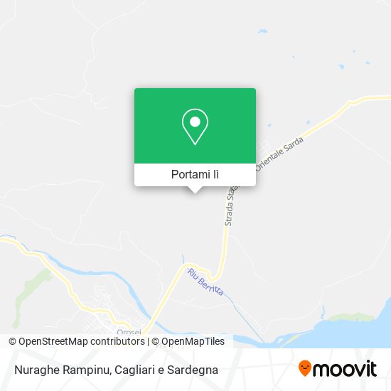 Mappa Nuraghe Rampinu