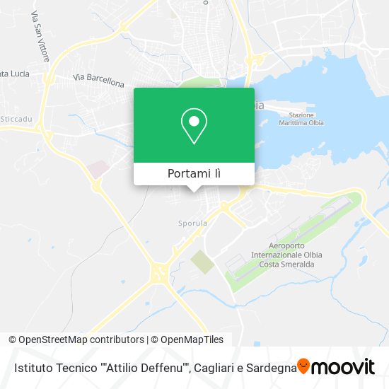 Mappa Istituto Tecnico ""Attilio Deffenu""