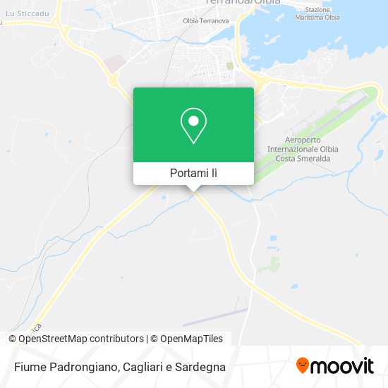 Mappa Fiume Padrongiano