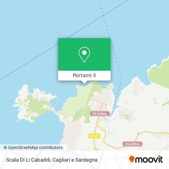 Mappa Scala Di Li Cabaddi