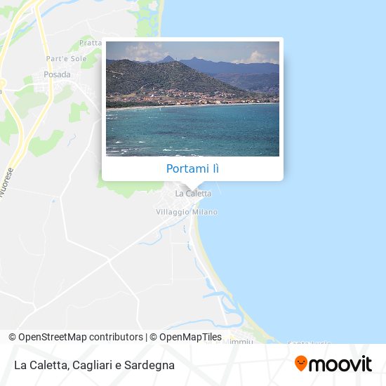 Mappa La Caletta