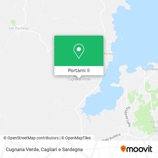 Mappa Cugnana Verde
