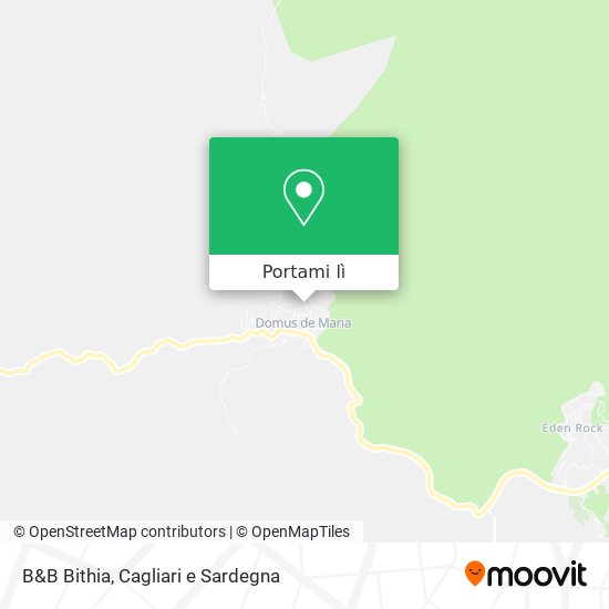 Mappa B&B Bithia