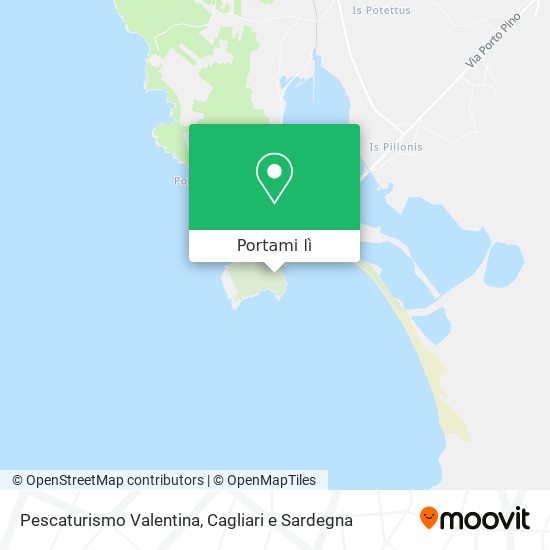 Mappa Pescaturismo Valentina