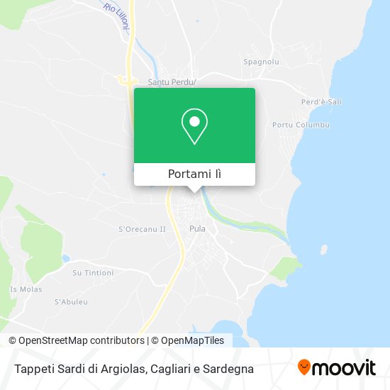 Mappa Tappeti Sardi di Argiolas