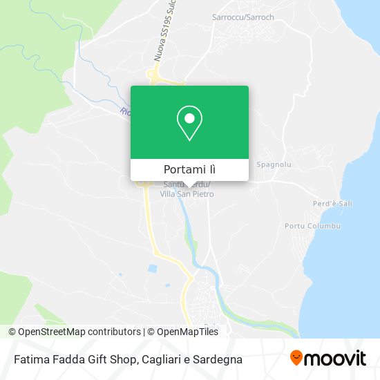 Mappa Fatima Fadda Gift Shop