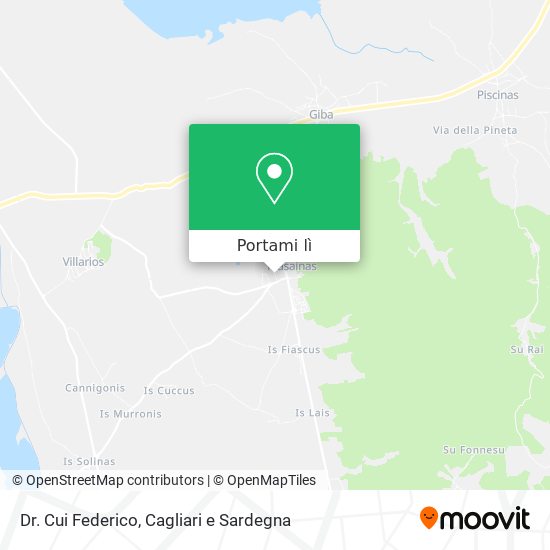 Mappa Dr. Cui Federico