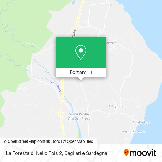 Mappa La Foresta di Nello Fois 2