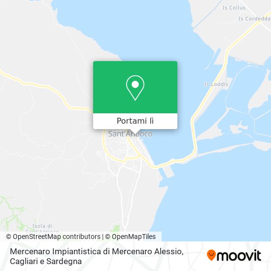 Mappa Mercenaro Impiantistica di Mercenaro Alessio