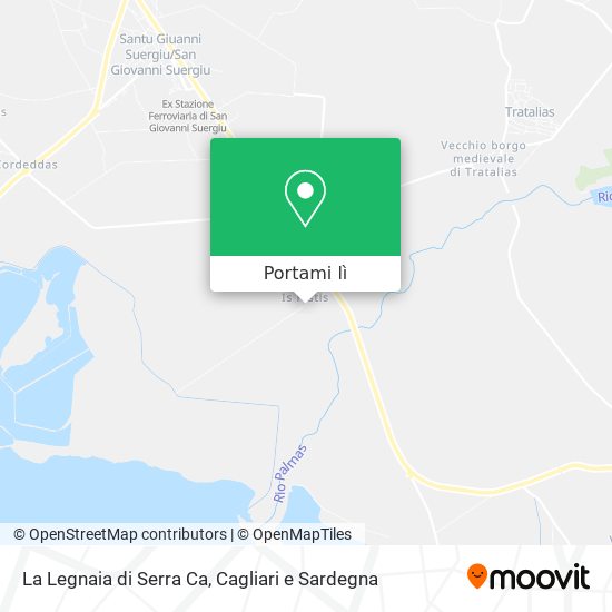 Mappa La Legnaia di Serra Ca