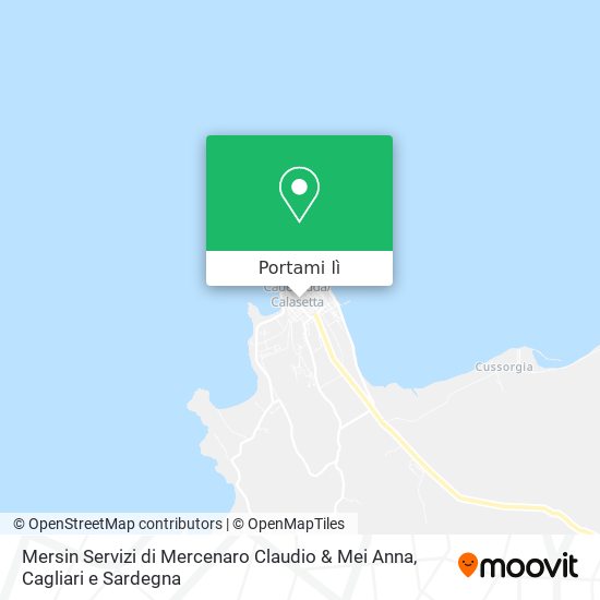 Mappa Mersin Servizi di Mercenaro Claudio & Mei Anna