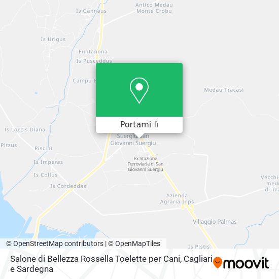 Mappa Salone di Bellezza Rossella Toelette per Cani