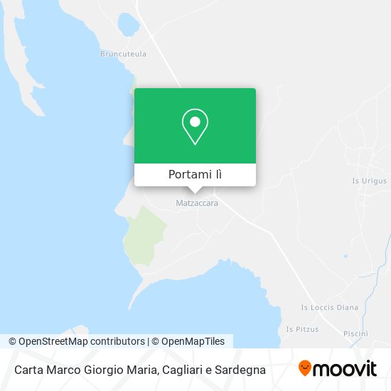 Mappa Carta Marco Giorgio Maria