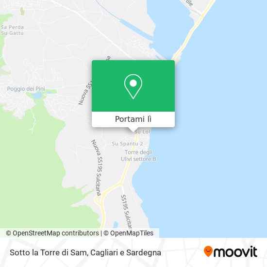 Mappa Sotto la Torre di Sam