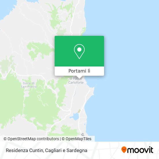 Mappa Residenza Cuntin
