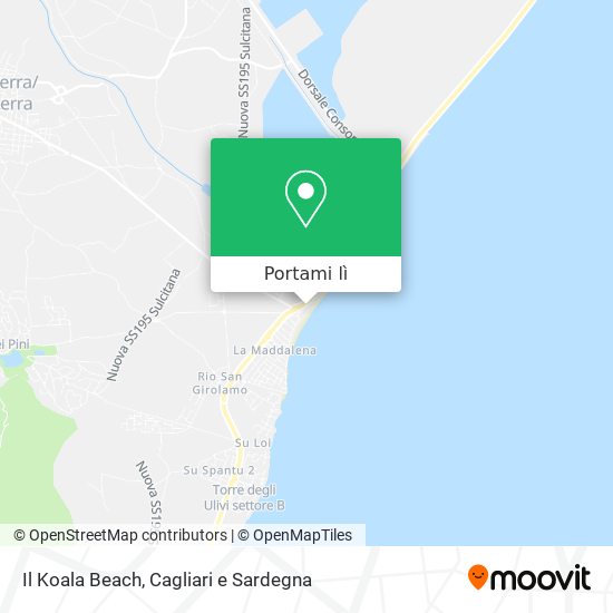 Mappa Il Koala Beach
