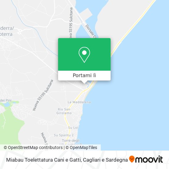 Mappa Miabau Toelettatura Cani e Gatti