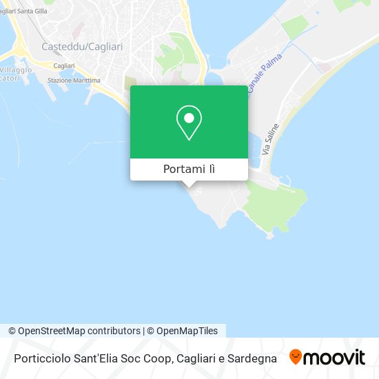 Mappa Porticciolo Sant'Elia Soc Coop