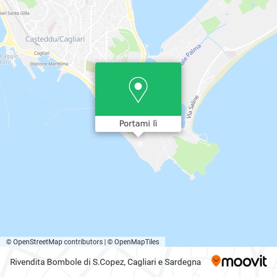 Mappa Rivendita Bombole di S.Copez