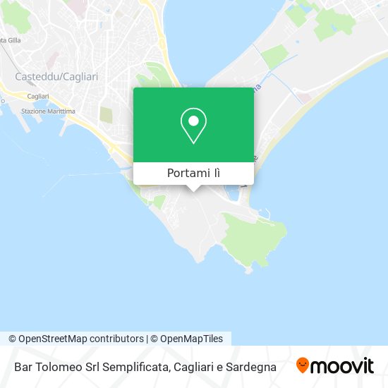 Mappa Bar Tolomeo Srl Semplificata